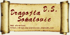 Dragojla Šopalović vizit kartica